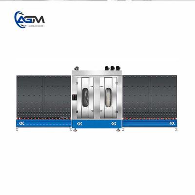 Vertical glass washing machine