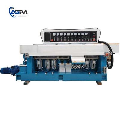 Straight line glass edging machine