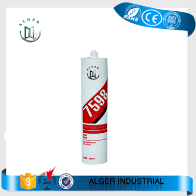 Neutral mildew-proof silicone weather resistant adhesive
