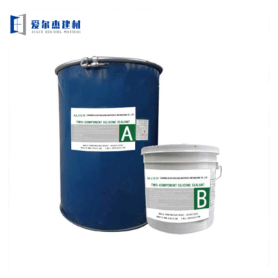 Two-component silicone sealant